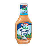 Kraft Salad Dressing Fat Free Dressing Free Thousand Island Left Picture